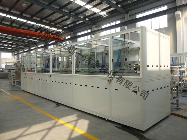 Special conveyor cleaning machine